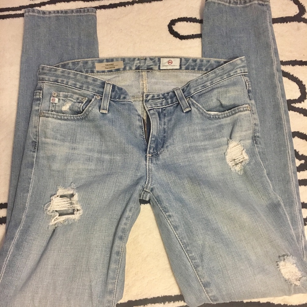 Adriano Goldschmied AG distressed jeans -26R